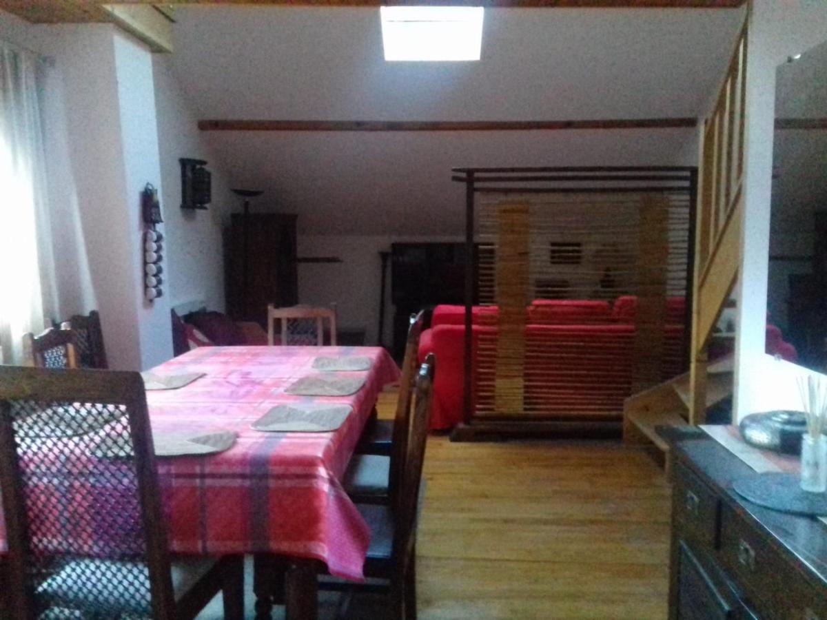 Appartement En Loft 50M2 Dans Maison Avec Chambre En Mezzanine Et Canapes Lits Dans Salon Saint-Pierre-de-Chartreuse Exterior photo